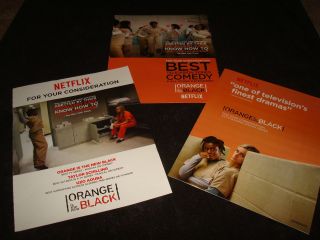 Orange Is The Black 3 Emmy Ads Uzo Aduba,  Taylor Schilling,  Jason Biggs