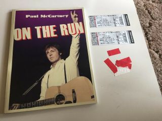 Paul Mccartney 2011 / 2012 On The Run World Tour Concert Program Book /