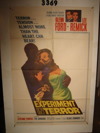 Experiment In Terror 1sh Movie Poster 