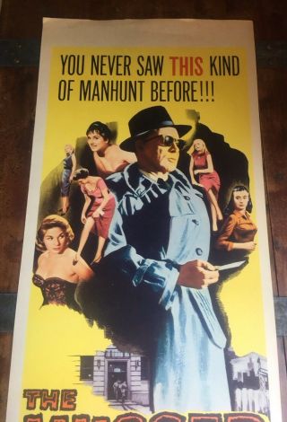 The Mugger 1sh Movie Poster 1958 Ed McBain ' s street crime film. 2