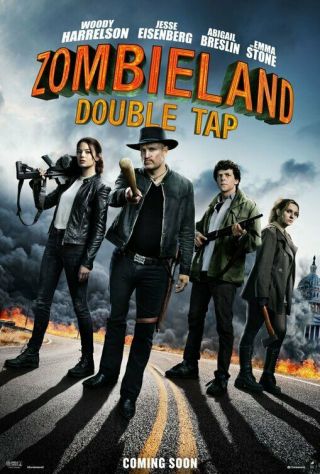 Zombieland 2 Double Tap Intl A Movie Poster Double Sided 27 " X40 "