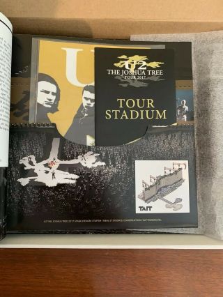 U2 Joshua Tree 2017 Tour Limited Edition VIP Book w/Harmonica,  (NIB) 6