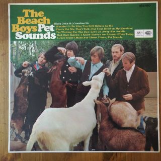 The Beach Boys - Pet Sounds - Rare Uk Stereo Lp 1966.  St2458