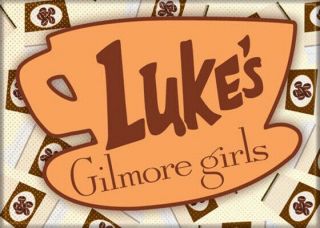 Lukes Gilmore Girls Tv Series Diner Logo Refrigerator Magnet