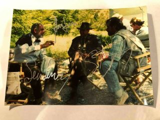 Harrison Ford Sean Connery Indiana Jones Signed Autograph 6x8 Photo