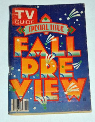 1980 Fall Preview Tv Guide " Magnum P.  I.  ",  " Tom Hanks ",  " Hill St Blues " Ny Metro