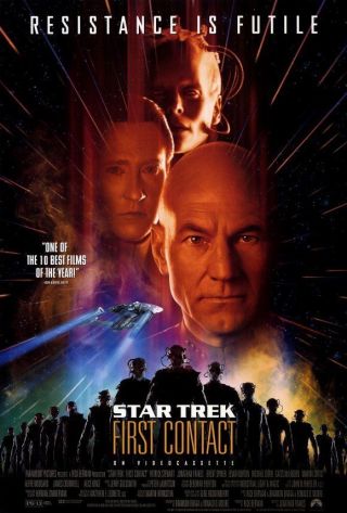 Star Trek: First Contact Regular Double Sided Movie Poster 27x40 Inches