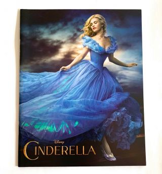 Cinderella Japan Movie Program Book 2015 Disney Kenneth Branagh Lily James