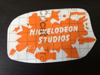 Nickelodeon Studios Vinyl Decal