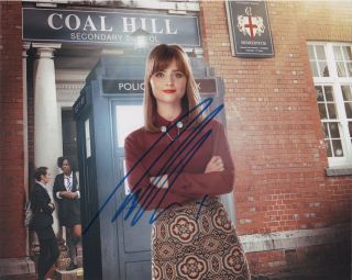 Jenna Louise Coleman Doctor Who Signed Autographed 8x10 Photo H1185