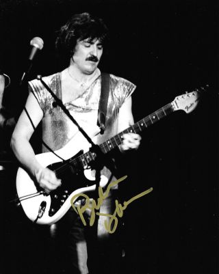 Gfa Blue Oyster Cult Band Buck Dharma Signed 8x10 Photo D2