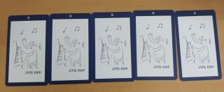 BTS 5th Muster [Magic Shop] Official Guestbook Card - Jungkook set 2