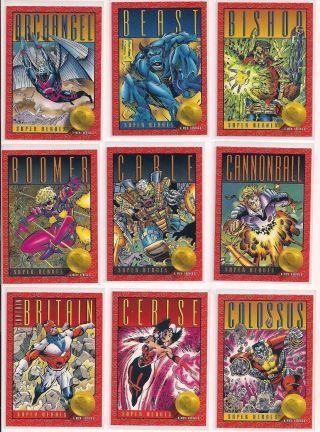 1993 Skybox X - Men Series 2 Trading Cards Singles Pick / Choose Your Card Choice