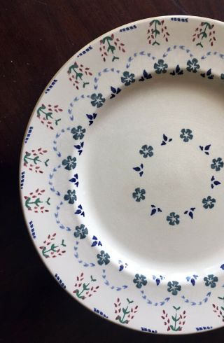 Nicholas Mosse Pottery Dinner Plates (Set of 2) in Cutting Garden Pattern 3