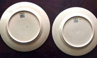 Nicholas Mosse Pottery Dinner Plates (Set of 2) in Cutting Garden Pattern 5