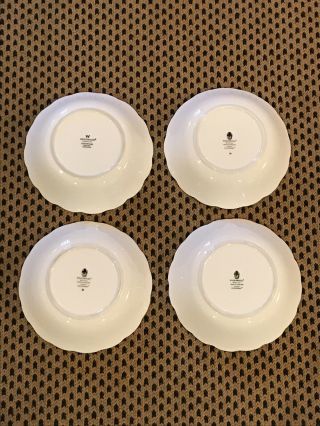 4 Wedgewood Coalport Countryware White Bone China Bowls Cereal Soup Bowl 2