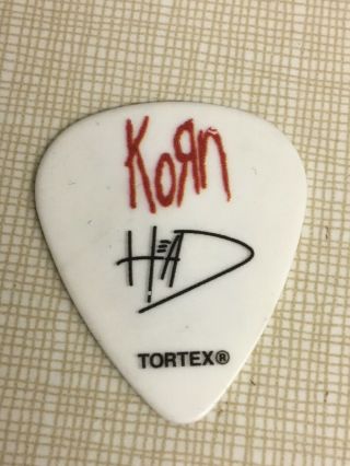 Korn 2019 North American Tour Munky Guitar Pick