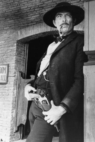 Lee Van Cleef The Good Bad And The Ugly Iconic Photo Smoking Pipe 24x36 Poster