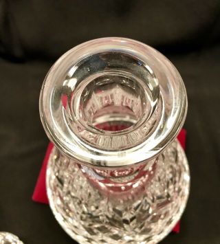 Waterford Lismore Crystal Roly Poly Decanter,  10.  5 