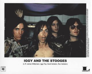 James Williamson Of Iggy Pop And The Stooges Signed Authentic 8x10 Photo D W/coa