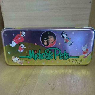 Michael Jackson’s Pets Vintage 1987 Kid Pencil Box
