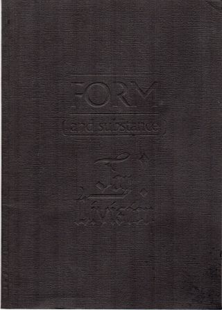 Joy Division Form & Substance 1988 Rare 1st Edition Limited Edition Of 1000
