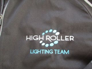 High Roller Stu Unger Story Lighting Team Crew Xl Jacket Rare Andrew Glazer