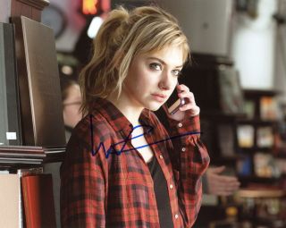 Imogen Poots " That Awkward Moment " Autograph Signed 8x10 Photo