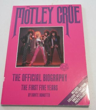 Motley Crue The First Five Years
