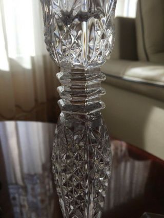 Waterford Bethany Crystal Candle Holder Set of 2 8