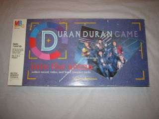 Duran Duran Into The Arena Boardgame Unpunched