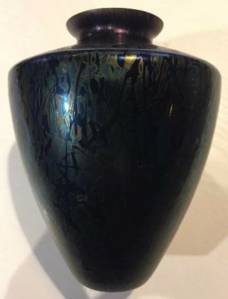 Vintage Loetz Style Iridescent Vase 2