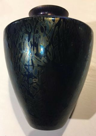 Vintage Loetz Style Iridescent Vase 4