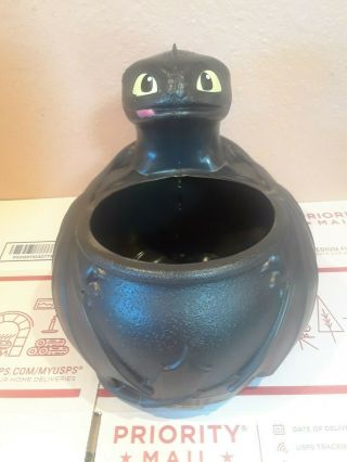 Dreamworks How To Train Your Dragon 3 Toothless 8 " Movie Candy/popcorn Bucket