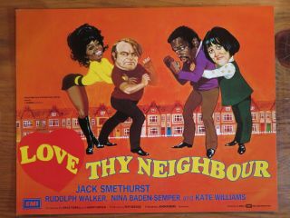Love Thy Neighbour 1973 Film Publicity Campaign Book Jack Smethurst