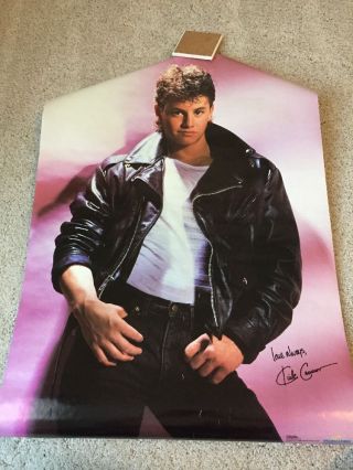 Kirk Cameron - Poster - Leather Jacket - 1987 -