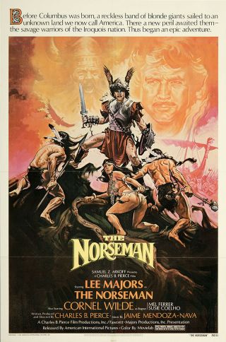 The Norseman 1978 27x41 Orig Movie Poster Fff - 05832 Near Cornel Wilde