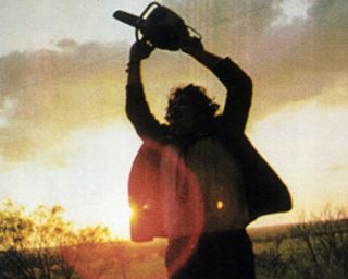The Texas Chainsaw Massacre Gunnar Hansen Wielding Chainsaw Classic 16x20 Poster
