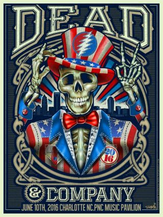 Dead And Company 13x19 Concert Poster A2