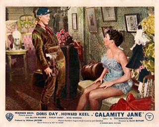 Calamity Jane Lobby Card Doris Day Allyn Ann Mclerie