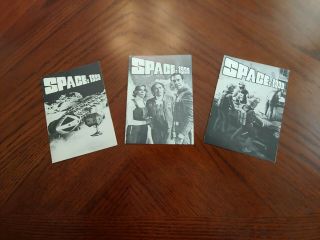 Space: 1999 B&w Greeting Cards 1975 - Rare