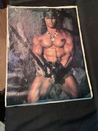 Conan The Destroyer Movie Poster Arnold Schwarzenegger 1984
