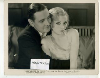 Alice White & Kenneth Thomson In " Sweethearts On Parade " 1930 