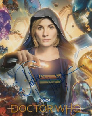 Jodie Whittaker Doctor Who Signed Autographed 8x10 Photo J352