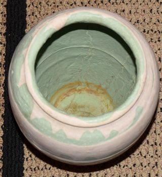 Nemadji Pottery Type Folk Art Ozark Roadside Tourist Vase Hollister MO H Horine 5