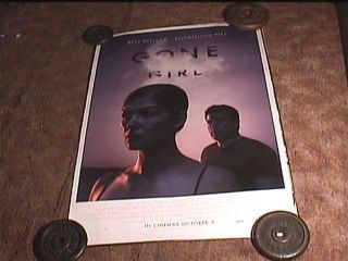 Gone Girl " C " Rolled Ss 27x40 Orig Movie Poster Rosamund Pike Rare Style