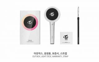 Twice Official Goods Light Stick Ver.  2 Candy Bong Z,  Member Photocard