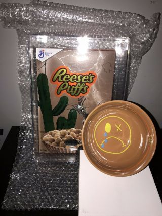 Travis Scott Reeses Puffs Cereal Bowl Limited Edition.  Cereal Bowl Only