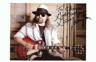 Autographed Photo 8x5 Gary Rossington Of Lynyrd Skynyrd.  Signed In 2017.