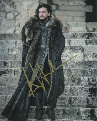 Kit Harington Game Of Thrones Signed Autographed 8x10 Photo K459